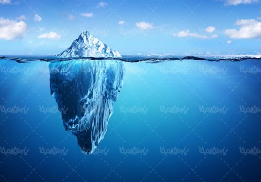 دریا اقیانوس کوه یخ iceberg