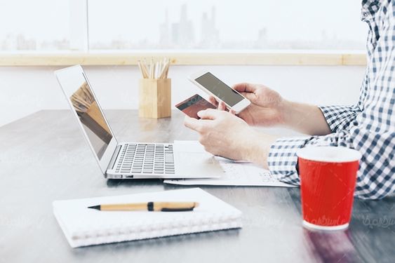 خرید اینترنتی کارت بانکی گوشی هوشمند