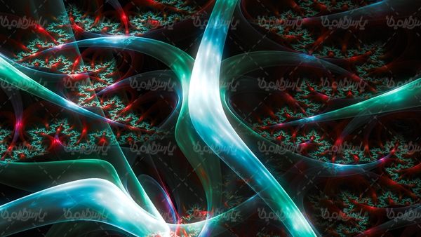 بک گراند موج نور پس زمینه جلوه نور