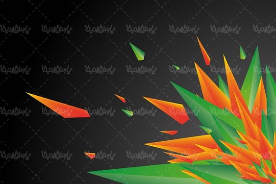 بک گراند گرافیکی سه بعدی