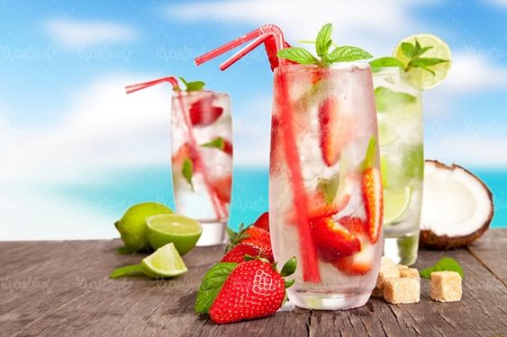 آبمیوه طبیعی آب میوه کافی شاپ