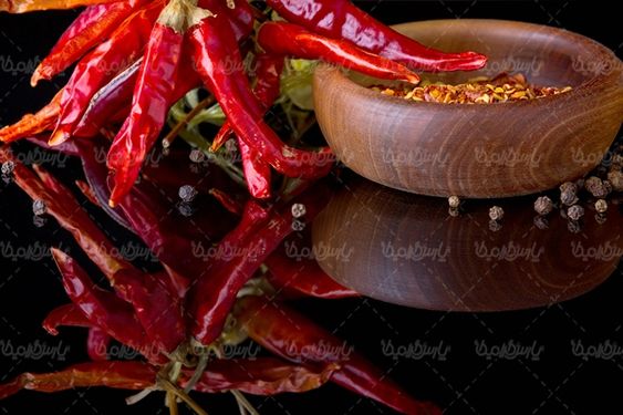 ادویه فروشی عطاری فلفل قرمز