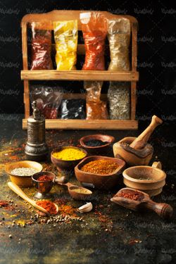 ادویه فروشی عطاری زردچوبه