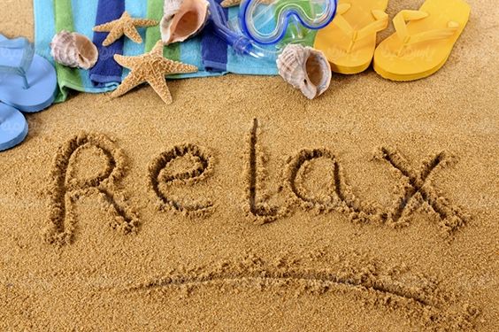 آژانس مسافرتی نقاشی روی شن های ساحل