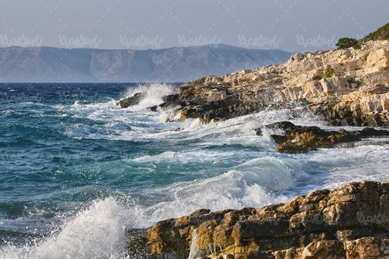آب زلال موج آب قطرات آب دریا