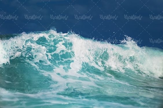 موج دریا دریای طوفانی منظره