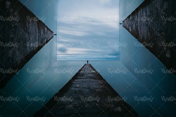 تصویر سه بعدی منظره سه بعدی
