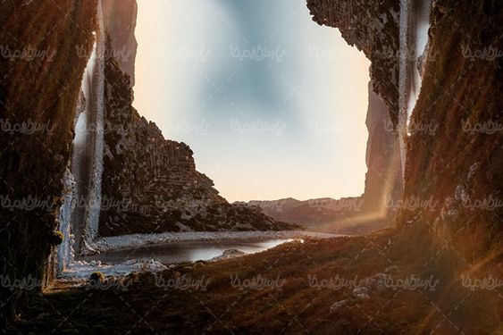 تصویر سه بعدی منظره سه بعدی