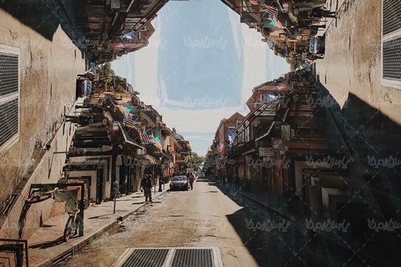 تصویر سه بعدی منظره سه بعدی