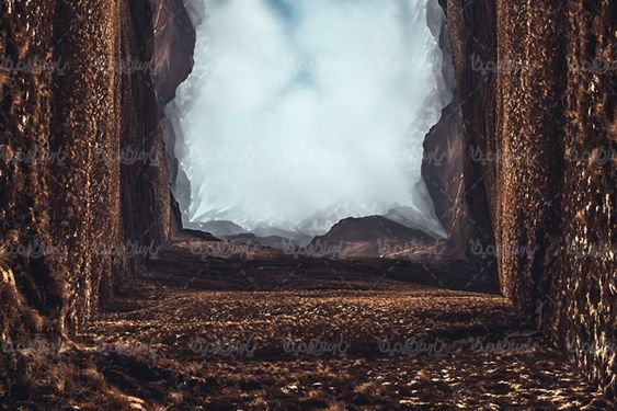 تصویر سه بعدی منظره سه بعدی