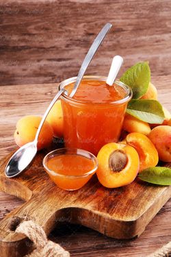 زردآلو میوه فروشی مربای زردآلو