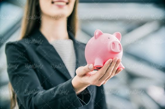 پول دلار اسکناس قلک پس انداز