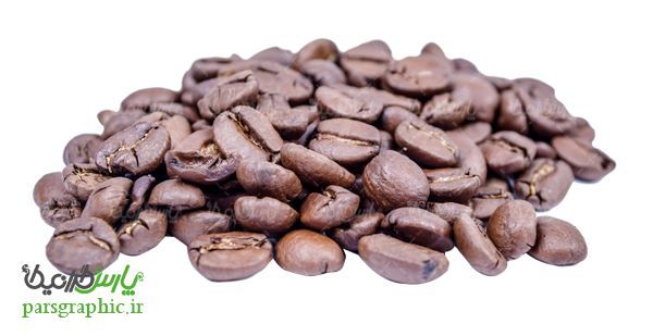 دانه های دوربری شده قهوه