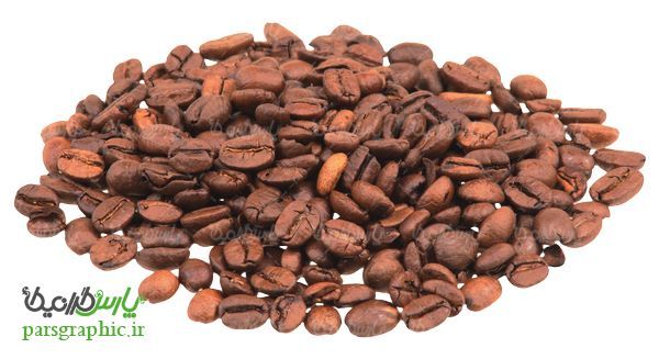 دوربری دانه های قهوه