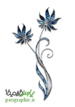 گل و بوته دوربری شده