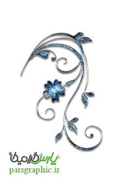 گل طراحی دوربری شده