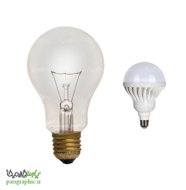 تصویر دوربری لامپ صد