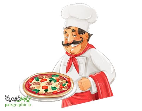 تصویر دوربری شده سرآشپز