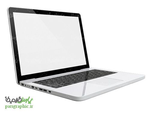 تصویر دوربری شده لپ تاپ