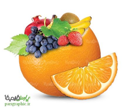 تصویر دوربری  پرتقال