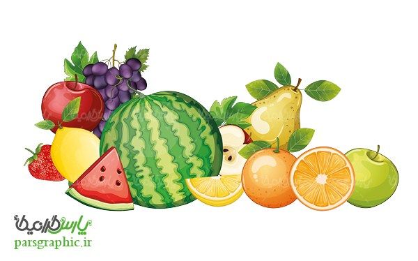 تصویر دوربری میوه