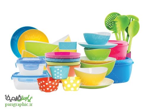 تصویر دوربری ظروف آشپزخانه