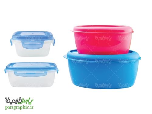 تصویر دوربری ظروف پلاستیکی