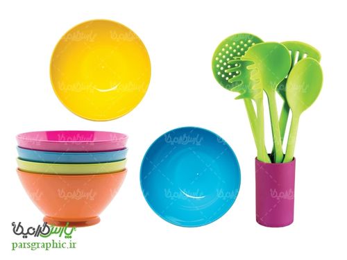 تصویر دوربری کفگیر و ملاغه