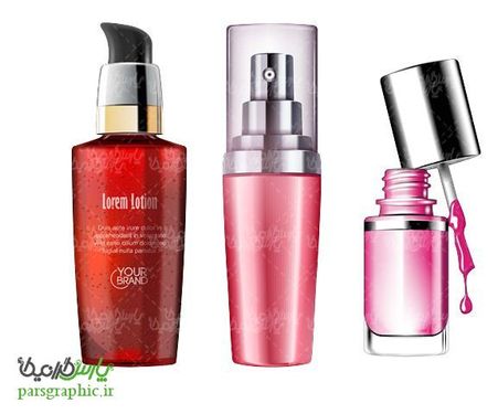 تصویر دوربری لوازم آرایش