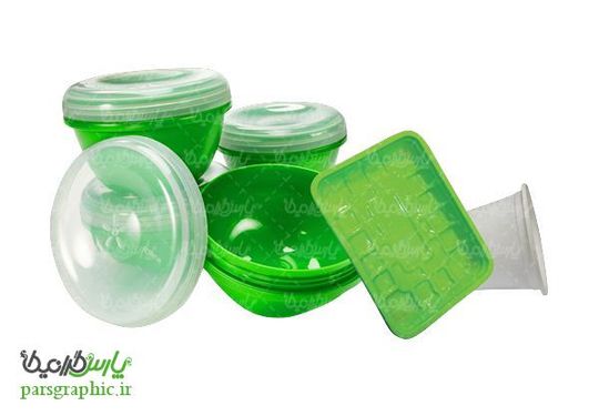 تصویر دوربری ظروف پلاستیکی