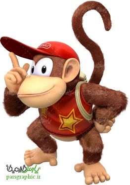 تصویر پی ان جی میمون