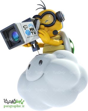 تصویر دوربری شخصیت کارتونی