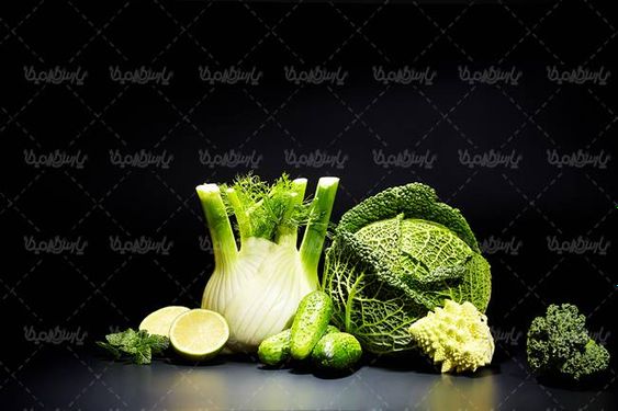 سبزیجات سبزی فروشی کلم کرفس لیمو ترش