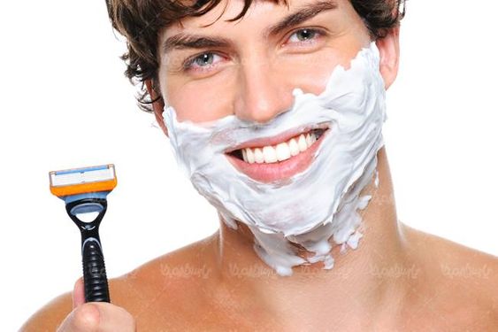 ژیلت اصلاح صورت ژیلته سه لبه  خمیر ریش1