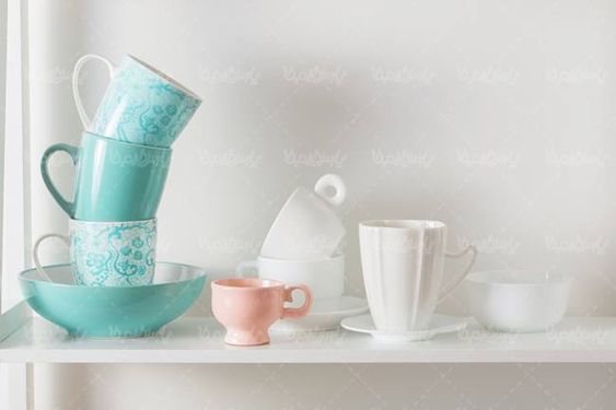 ظروف آشپزخانه ظروف چینی فنجان سرویس چای خوری1