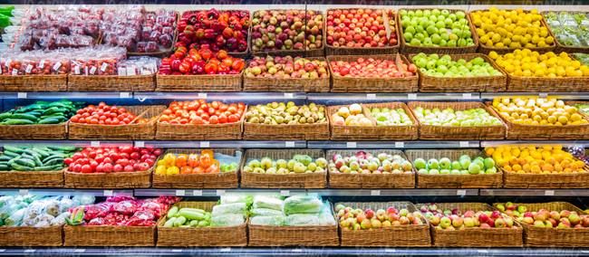 میوه فروش کلم بروکلی میوه سرا سوپر میوه خیار سیر جعبه های میوه