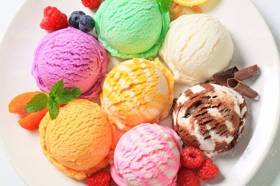بستنی میوه ای بستنی فروشی قنادی بستنی شاد کافی شاپ2