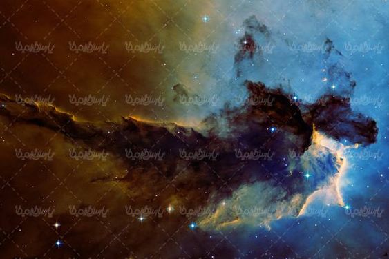 آسمان شب آسمان پر از ستاره کهکشان منظره شب پر ستاره11