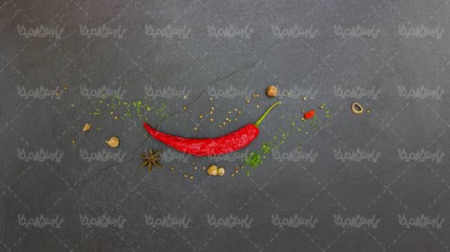 فلفل قرمز تازه عطاری ادویه جات فلفل قرمز خشک شده