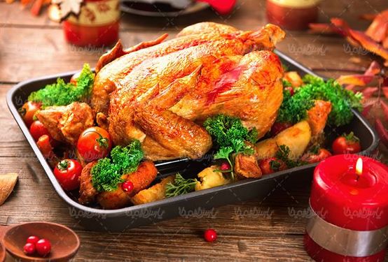 مرغ بریان رستوران غذای آماده آشپزخانه تهیه غذا5