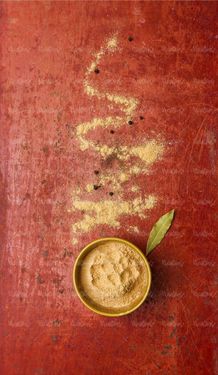 عطاری خشکبار   ظروف ادویه قاشق چوبی سبزی خشک ادویه جات9