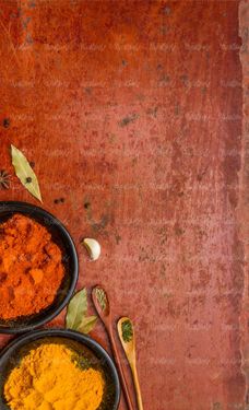 عطاری خشکبار   ظروف ادویه قاشق چوبی سبزی خشک ادویه جات12
