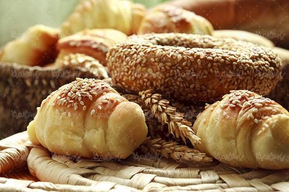 نان فانتزی نان صنعتی پیراشکی نون نانوایی نان تست سبد شیرینی خشک4