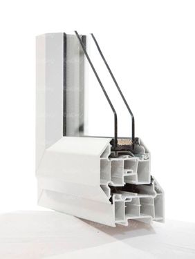 پرفیل پنجره دو جداره پنجره upvc