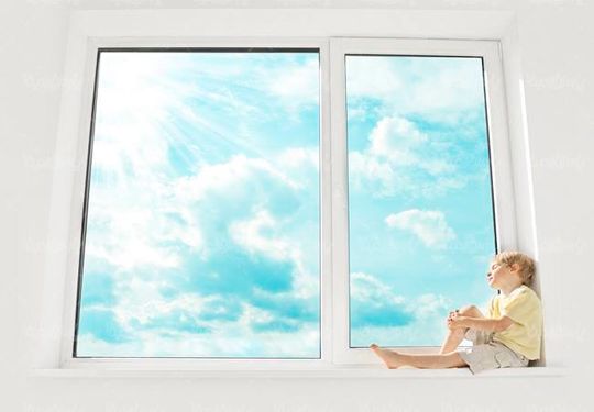 پرفیل پنجره دو جداره پنجره upvc