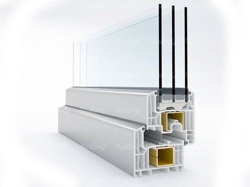 پرفیل پنجره دو جداره پنجره upvc
