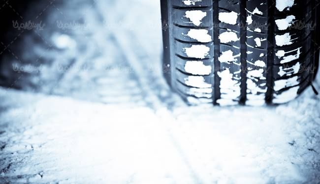 لاستیک فروشی تایر چرخ اتومبیل برف جاده