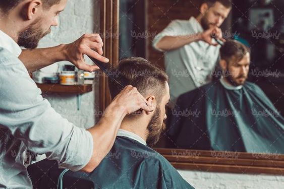 آرایشگاه مردانه اصلاح سرمو پیرایش کوتاه کردن مو1