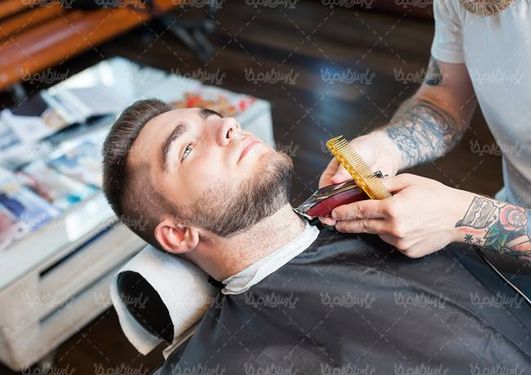 آرایشگاه مردانه اصلاح سرمو پیرایش کوتاه کردن مو4
