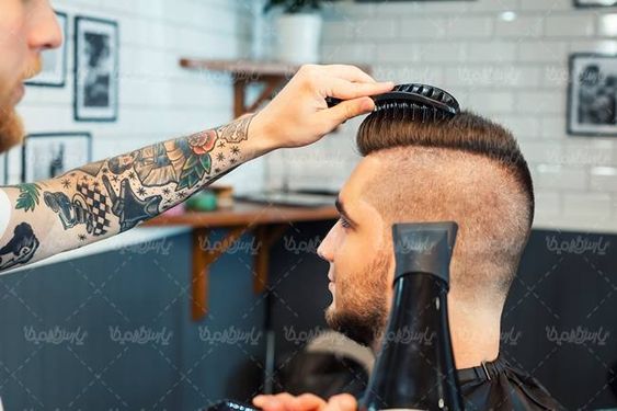 آرایشگاه مردانه اصلاح سرمو پیرایش کوتاه کردن مو5